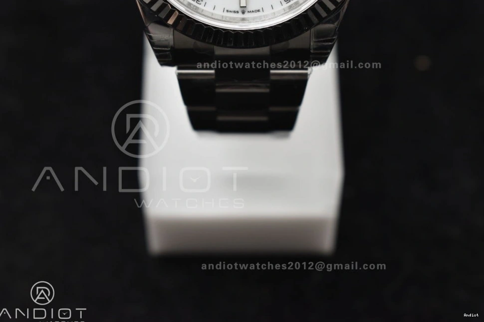 Edition Dial 904L Oyster VS3235 Best 1:1 VSF White Bracelet SS 126334 41 On DateJust 0424